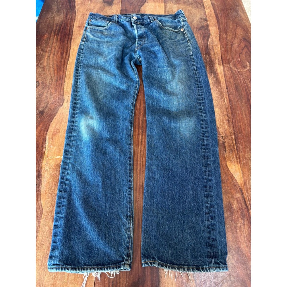 vtg 90s LEVI'S 501 original fit jeans mens 36x32 button fly straight leg as is